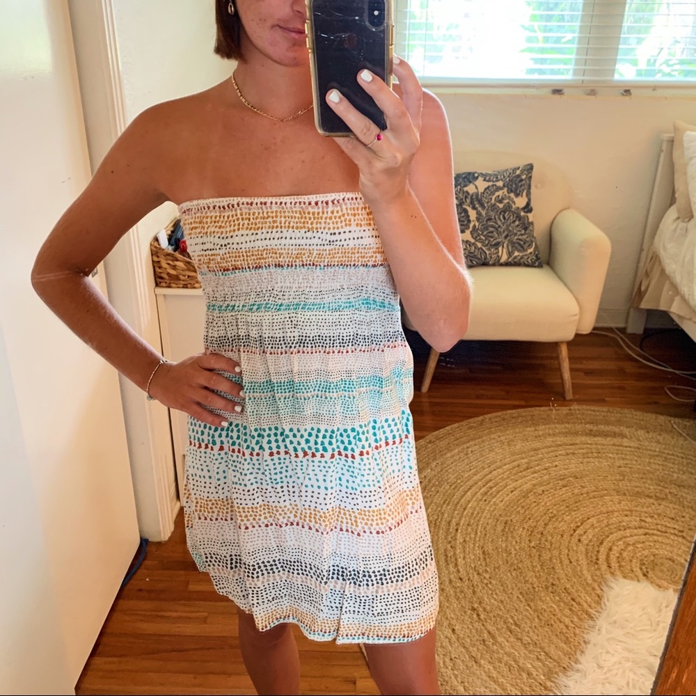 O’Neill strapless dress